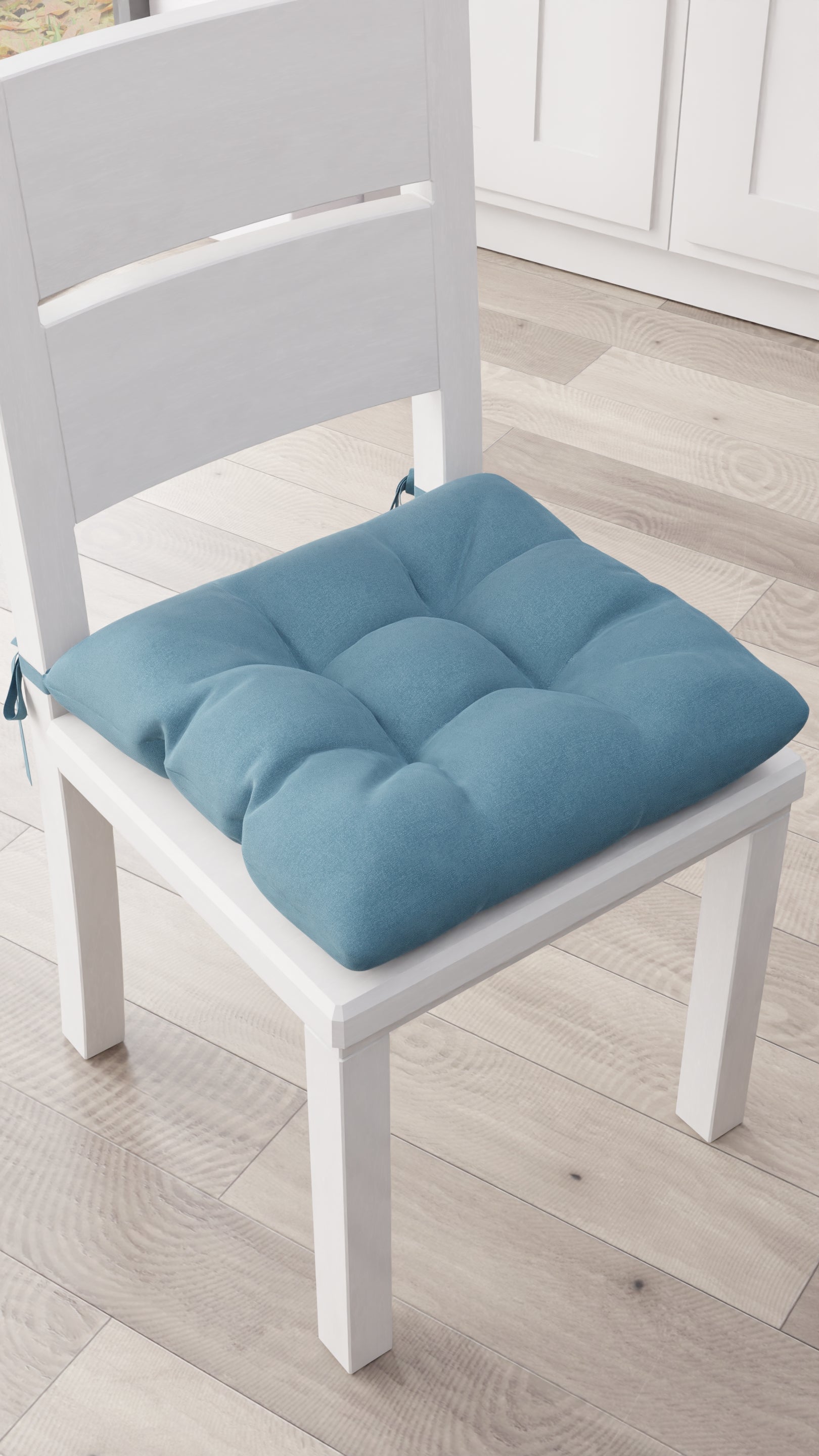 Cuscino Rotondo Per Sedia Morbuy In Verde Foresta, Diametro 40 Cm, Spesso 8 Cm, In Poliestere, Traspirante, Per Cucina E Ufficio