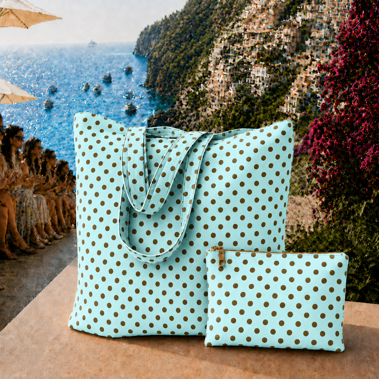 Collezione Mare in Stampa Digitale Pois 14