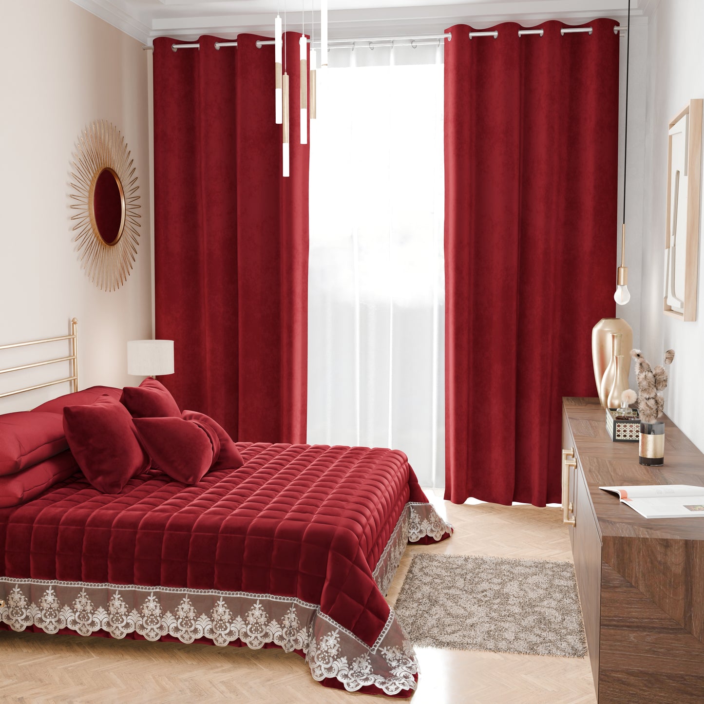 Trapunta matrimoniale primaverile