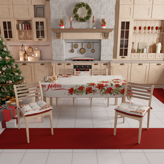 Chemins de Table de Noël, Chemin de Table de Noël, Nappe Chemin de Table de Noël, Chemin de Table Cuisine Joyeux Noël