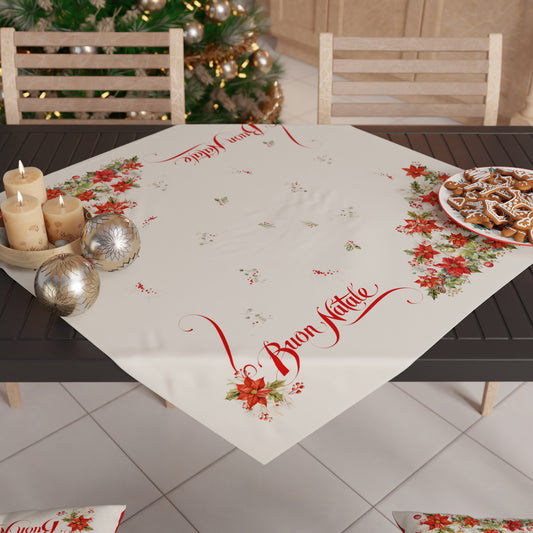 Centre de Table de Noël pour Cuisine en Impression Numérique Joyeux Noël