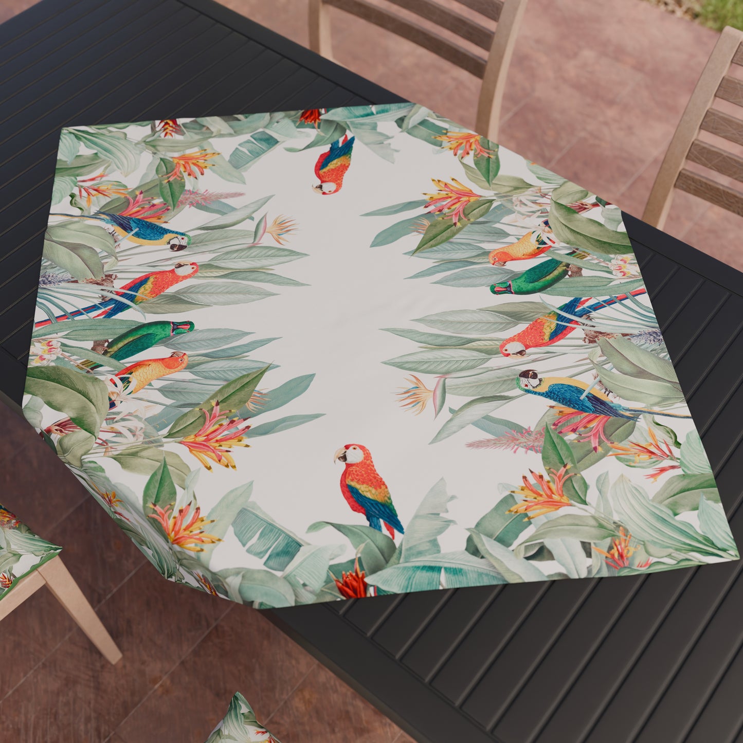 Centrotavola Moderno Cucina in Stampa Digitale Pappagalli