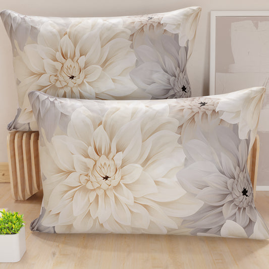 Taies d'oreiller en impression numérique, floral F25