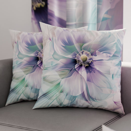 Coussins, Housses de Coussin pour Canapé, Coussins Décoratifs en Impression Digitale Florale 04-159