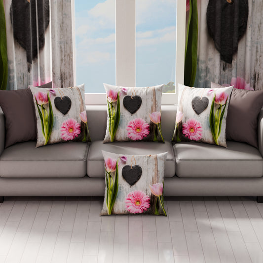 Cuscini, Copricuscini Divano, Cuscini Arredo in Stampa Digitale Shabby 330