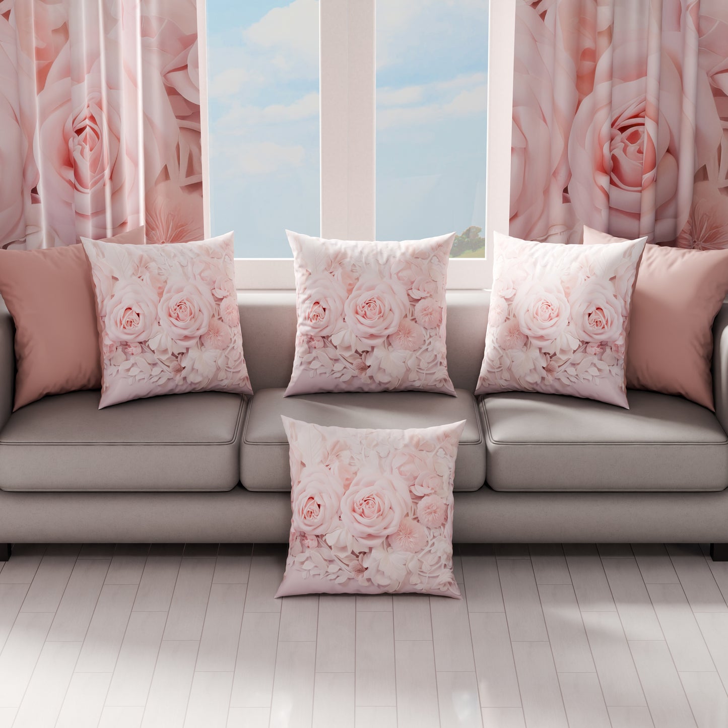 Cuscini, Copricuscini Divano, Cuscini Arredo in Stampa Digitale Shabby 340