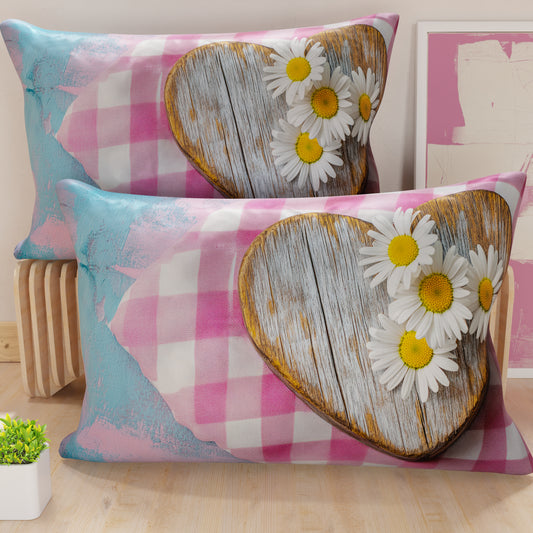 Taies d'Oreiller, Taies de Coussin en Impression Digitale, Shabby 329