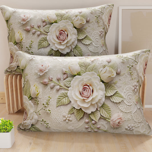 Taies d'Oreiller, Taies de Coussin en Impression Digitale, Shabby 334