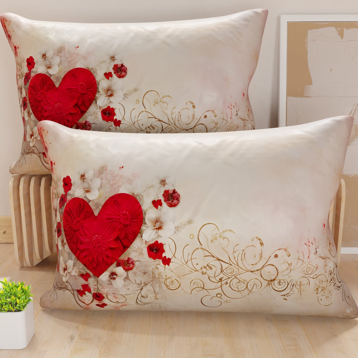 Federe, Federe Cuscini in Stampa Digitale, Shabby 338