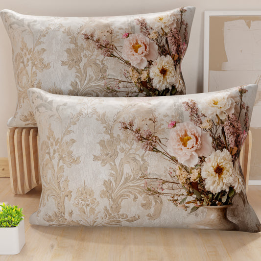 Taies d'Oreiller, Taies de Coussin en Impression Digitale, Shabby 341