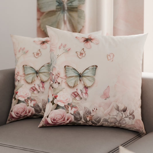Coussins, Housses de coussin pour canapé, Coussins décoratifs en impression numérique Floral F10