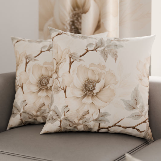 Coussins, Housses de coussin pour canapé, Coussins décoratifs en impression numérique Floral F6