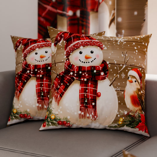 Coussins, Housses de coussin pour canapé, Coussins décoratifs de Noël 25 Xmas 10
