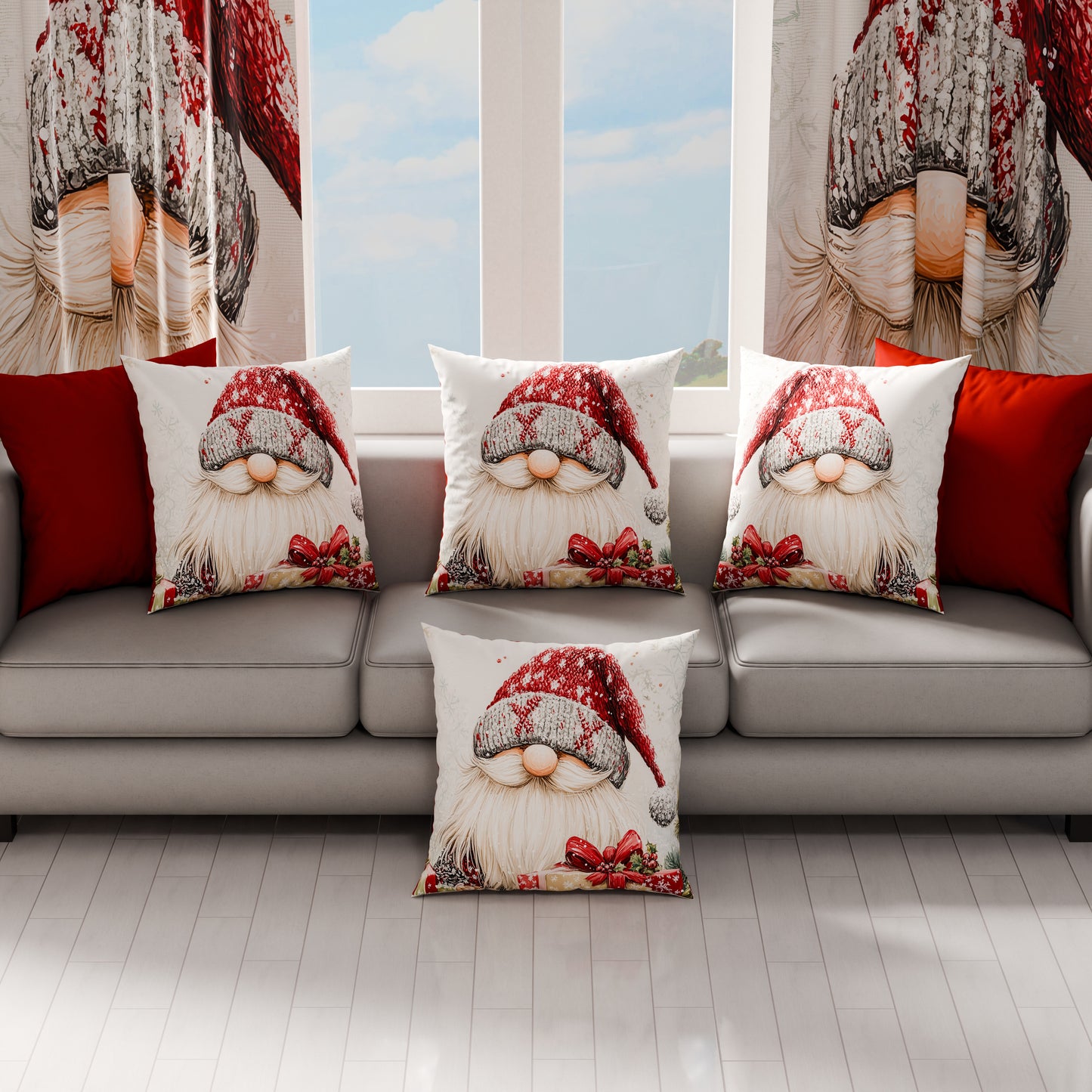 Cuscini, Copricuscini Divano, Cuscini Arredo Natalizi 25 Xmas 13
