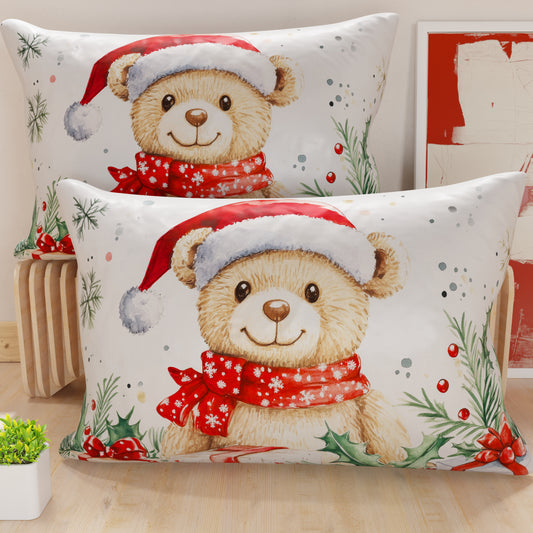 Housses de coussin en impression numérique Noël, 25 Xmas 16