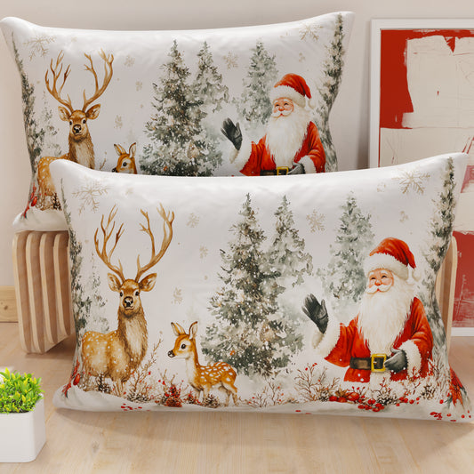 Housses de coussin en impression numérique Noël, 25 Xmas 17