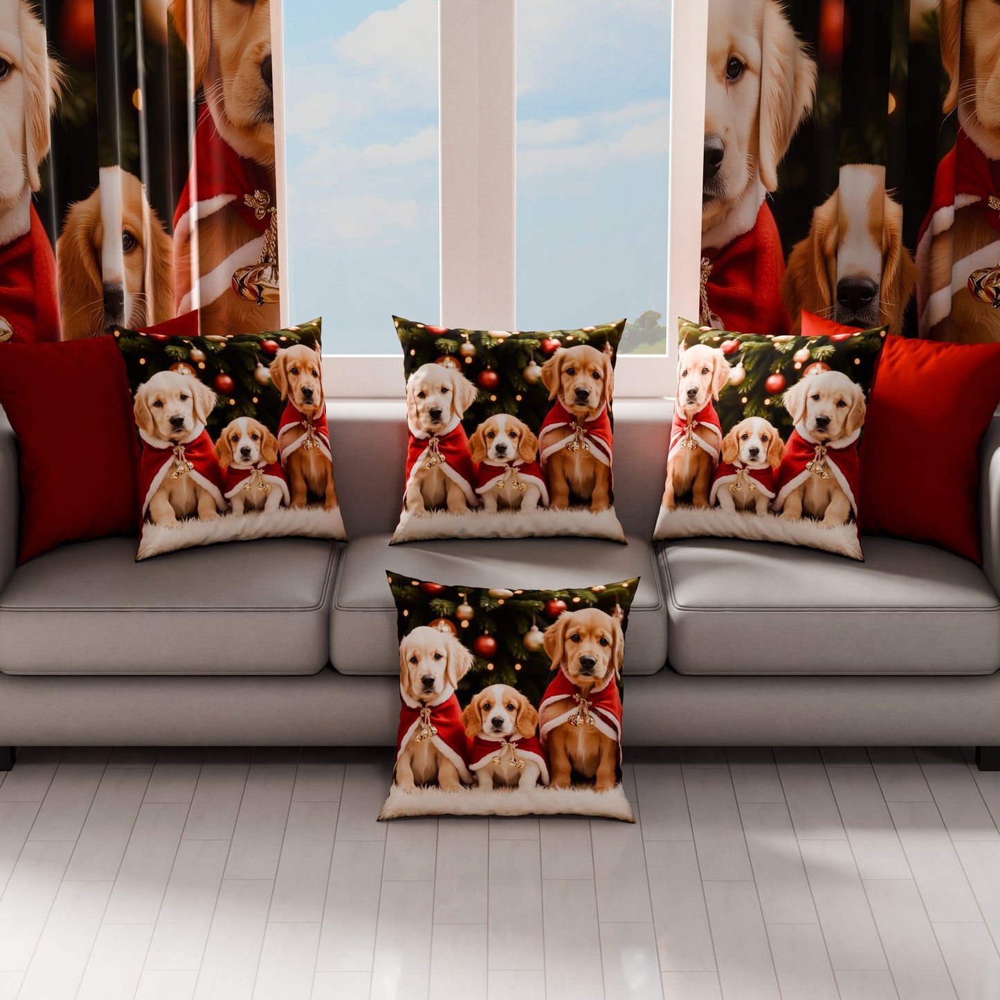 Cuscini, Copricuscini Divano, Cuscini Arredo Natalizi 25 Xmas 18