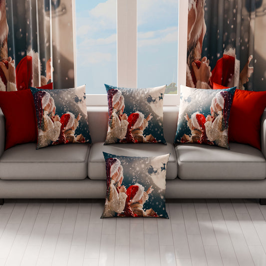 Coussins, Housses de coussin pour canapé, Coussins décoratifs de Noël 25 Xmas 20