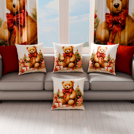 Coussins, Housses de Coussin pour Canapé, Coussins Décoratifs de Noël 25 Xmas 3