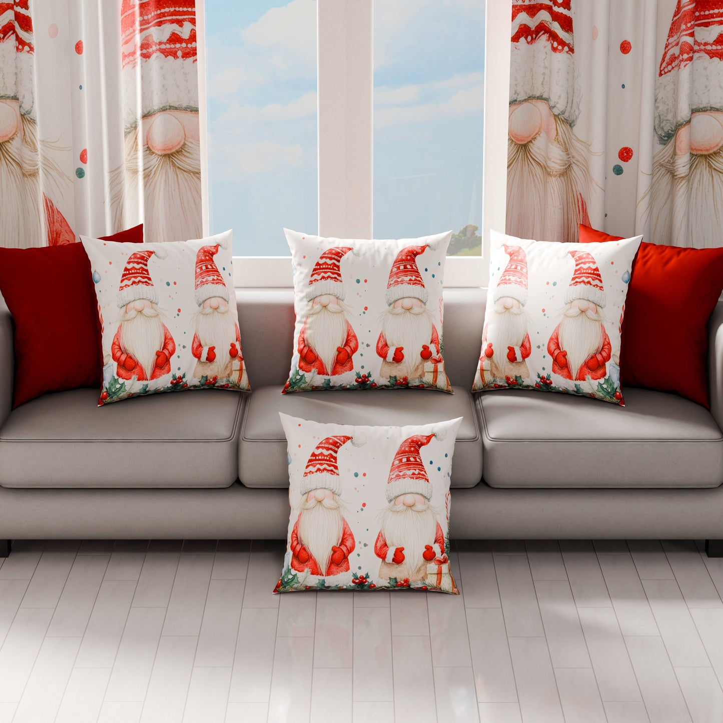 Cuscini, Copricuscini Divano, Cuscini Arredo Natalizi 25 Xmas 6