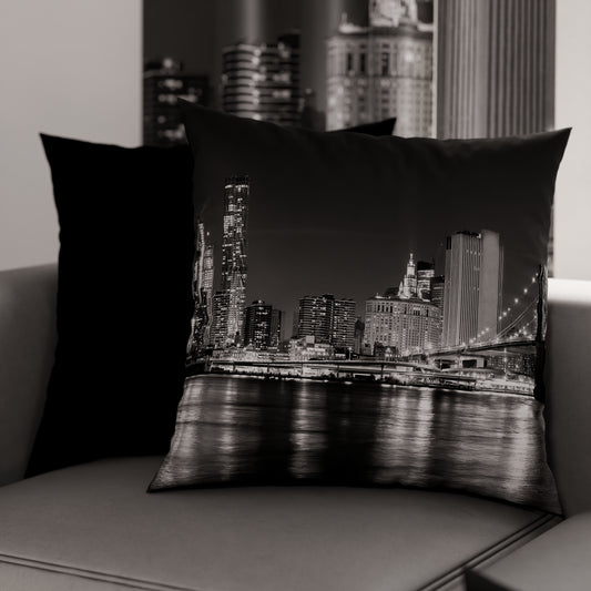 Coussins, Housses de coussin pour canapé, Coussins décoratifs en impression numérique Ville 03