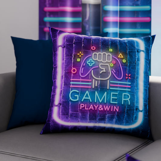 Coussins, housses de coussin pour canapé, coussins décoratifs en impression numérique Gamer