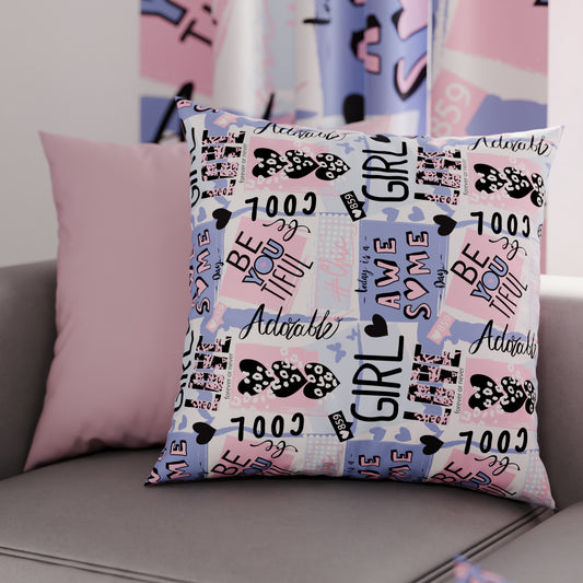 Coussins, Housses de coussin pour canapé, Coussins décoratifs en impression numérique Girlcool