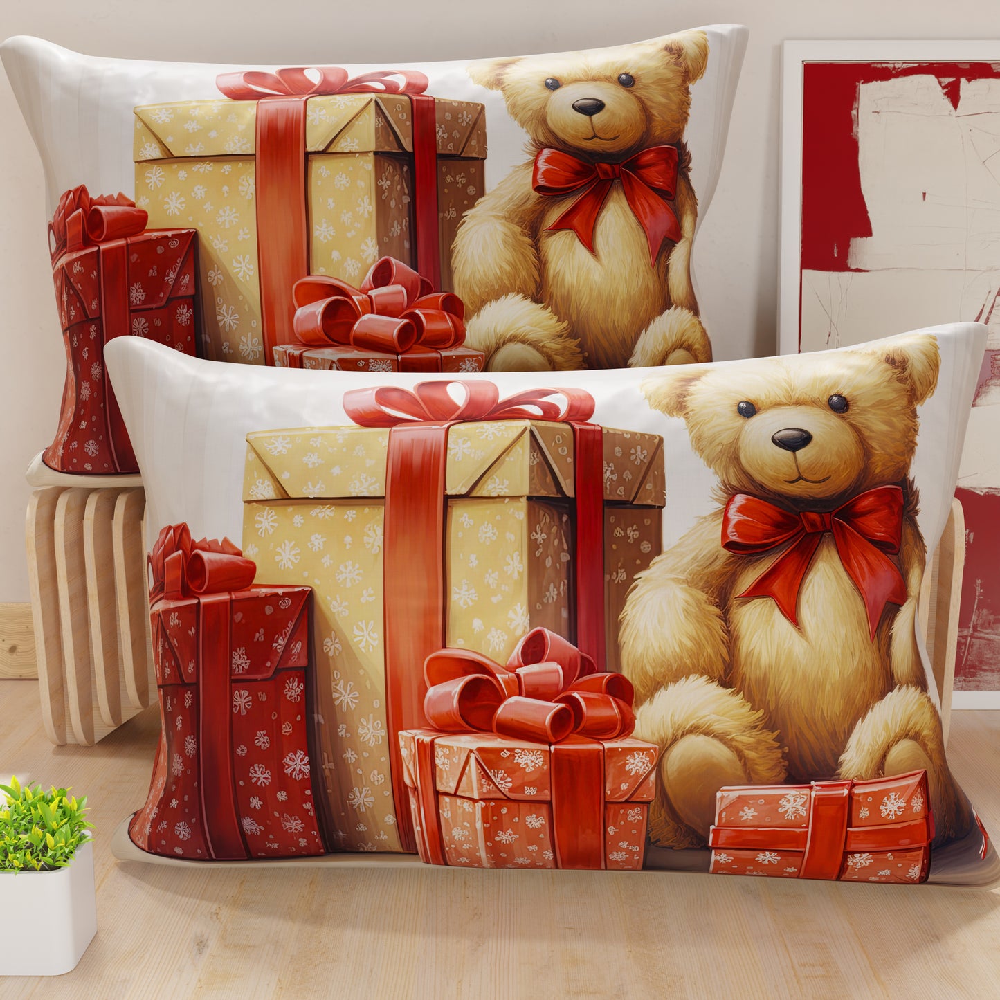 Federe Cuscini in Stampa Digitale Natale, Osetto 02