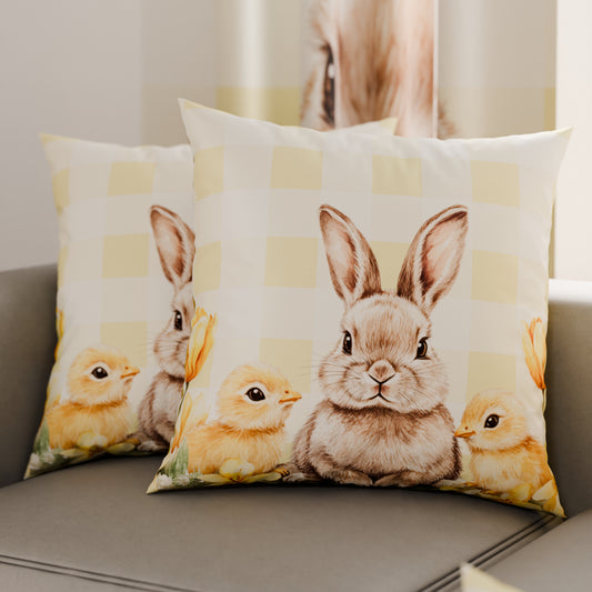 Cuscini, Copricuscini Divano, Cuscini Arredo in Stampa Digitale Pasqua Sunny Bloom