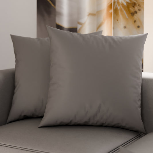 Coussins, Housses de coussin pour canapé, Coussins décoratifs unis, Gris Foncé