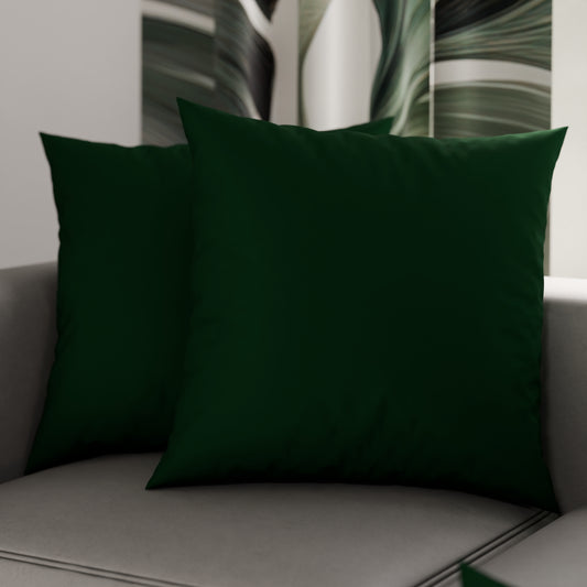 Coussins, Housses de Coussin pour Canapé, Coussins Décoratifs Uni, Vert Émeraude