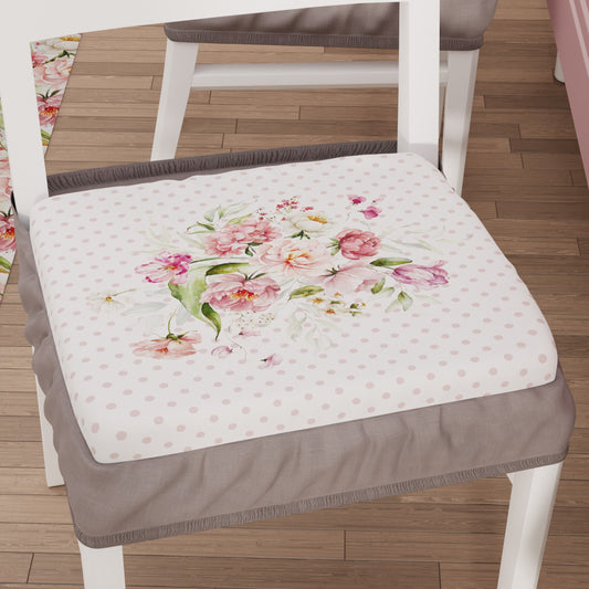 Coprisedia con Elastico Shabby Cipria | Stampa 4K | Set 2 o 6 Pz