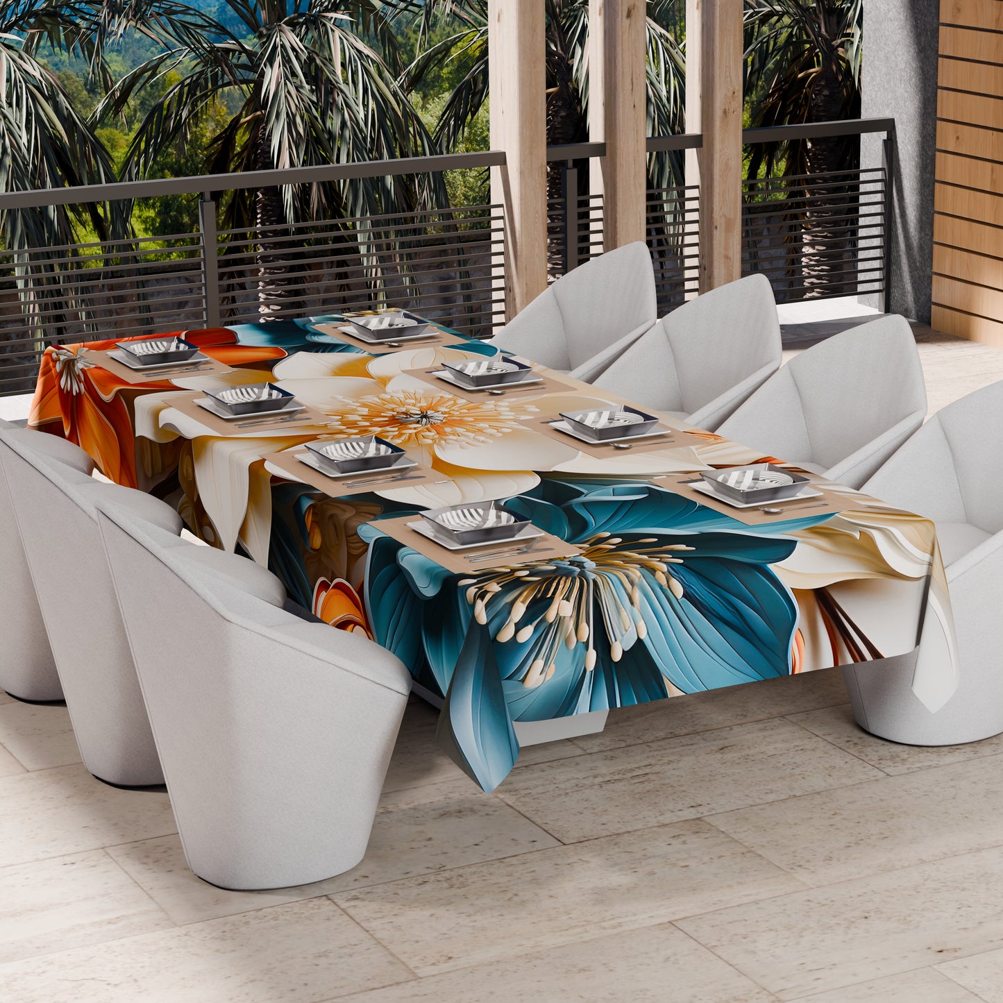 Copriletto Estivo, Coperta Leggera, Lenzuola Copriletto Floreale 05-10