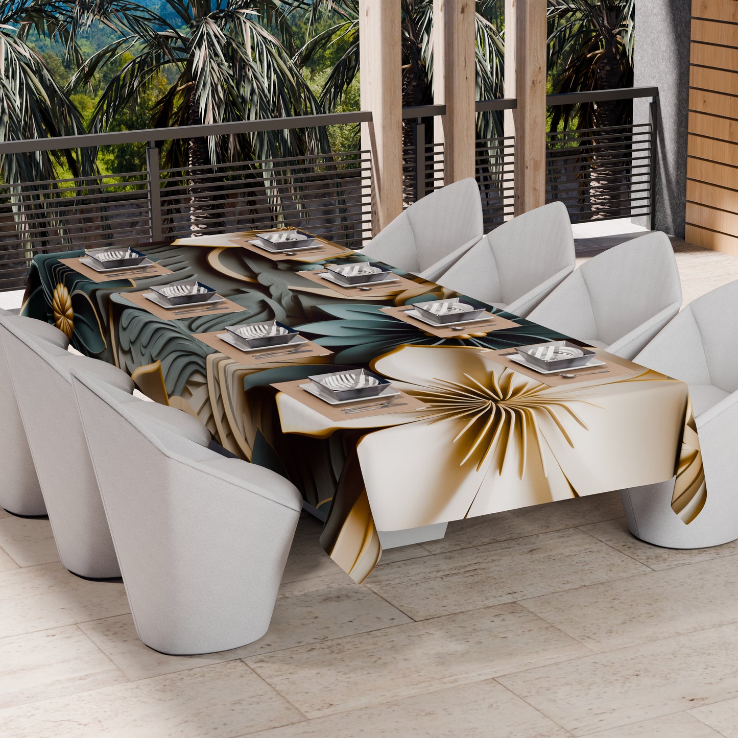 Copriletto Estivo, Coperta Leggera, Lenzuola Copriletto Floreale 05-8