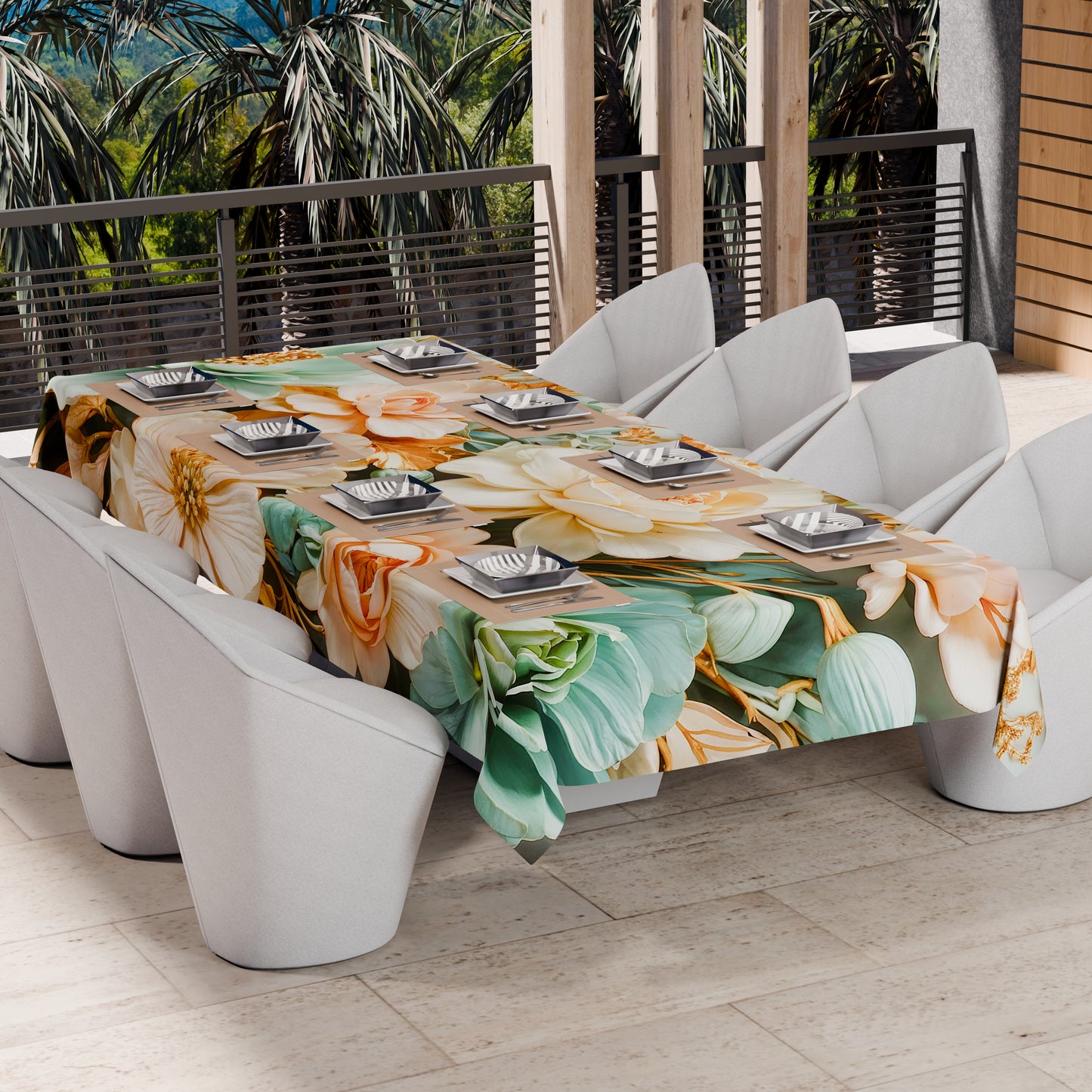 Copriletto Estivo, Coperta Leggera, Lenzuola Copriletto Floreale 05-9