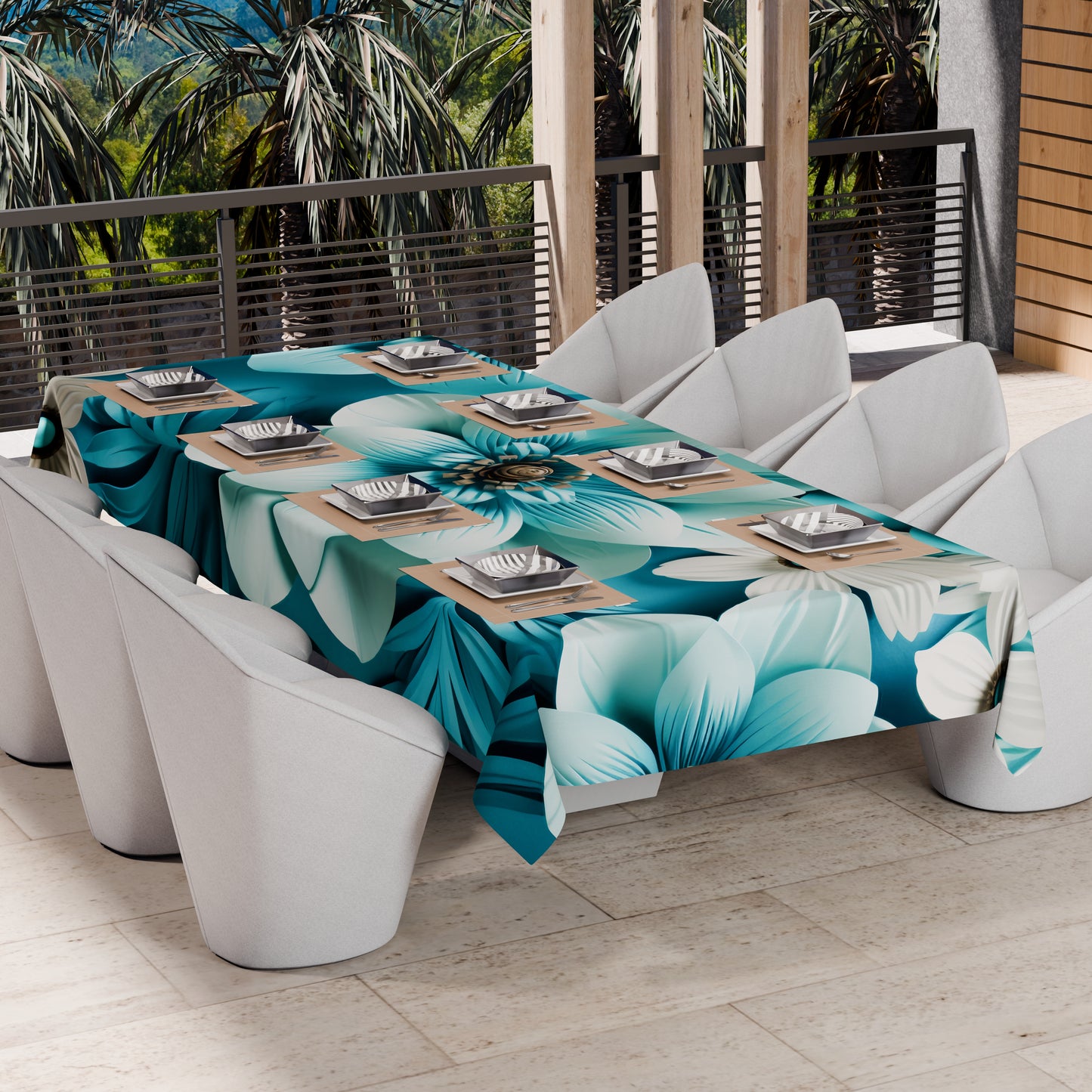 Copriletto Estivo, Coperta Leggera, Lenzuola Copriletto Floreale 05-21