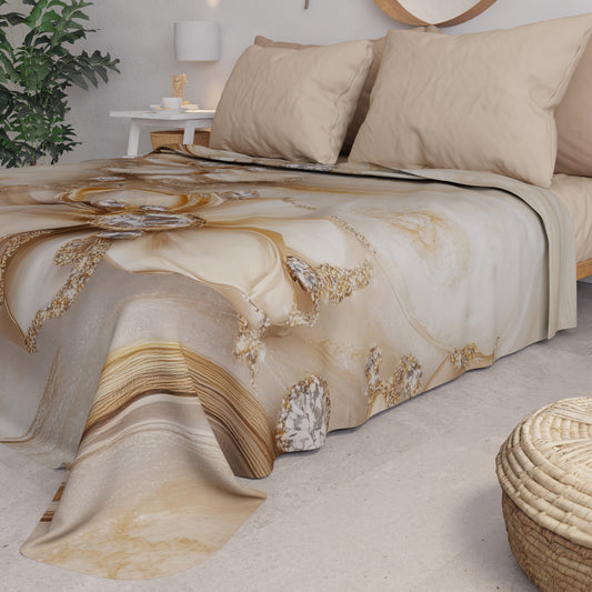 Copriletto Estivo, Coperta Leggera, Lenzuola Copriletto Floreale 06-13