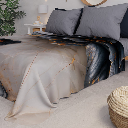 Copriletto Estivo, Coperta Leggera, Lenzuola Copriletto Floreale 06-18