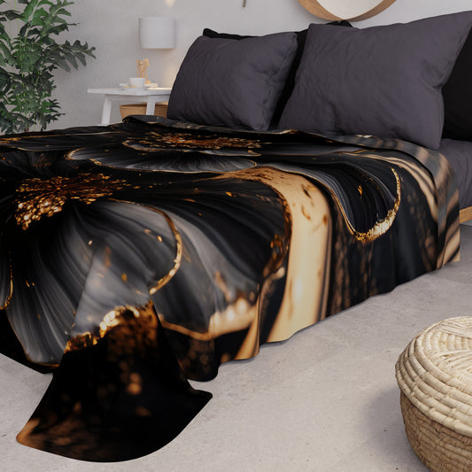 Copriletto Estivo, Coperta Leggera, Lenzuola Copriletto Floreale 06-22