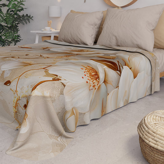 Couvre-lit d'été, Couverture légère, Draps couvre-lit Floral F12