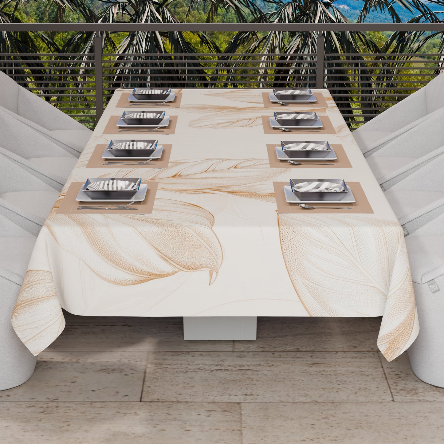 Telo Arredo Copridivano, Copriletto, Copritavolo e Copritutto in Microfibra | Fantasia Floreale F150