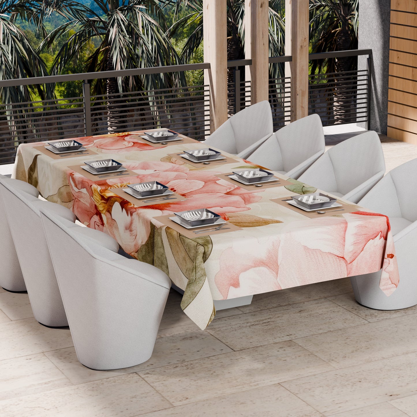 Copriletto Estivo, Coperta Leggera, Lenzuola Copriletto Floreale F20