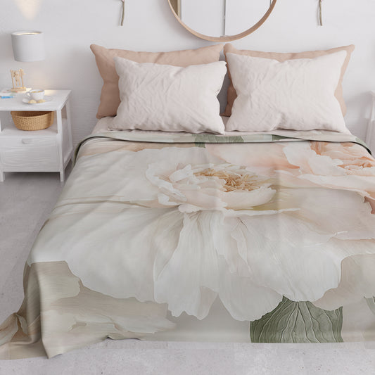 Couvre-lit d'été, Couverture légère, Draps couvre-lit Floral F40