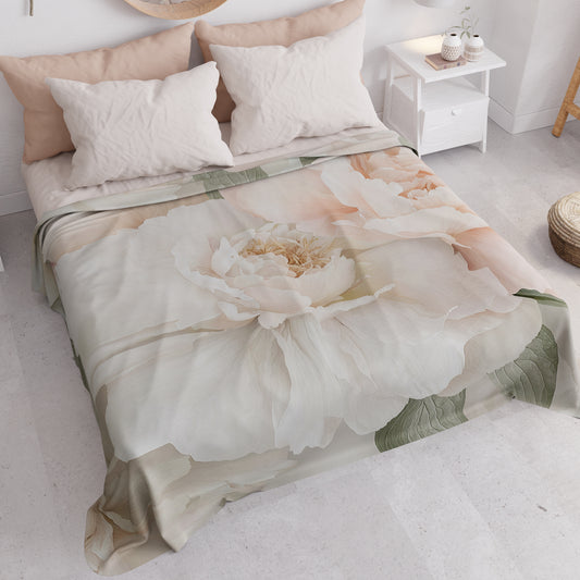 Couvre-lit d'été, Couverture légère, Draps couvre-lit Floral F40