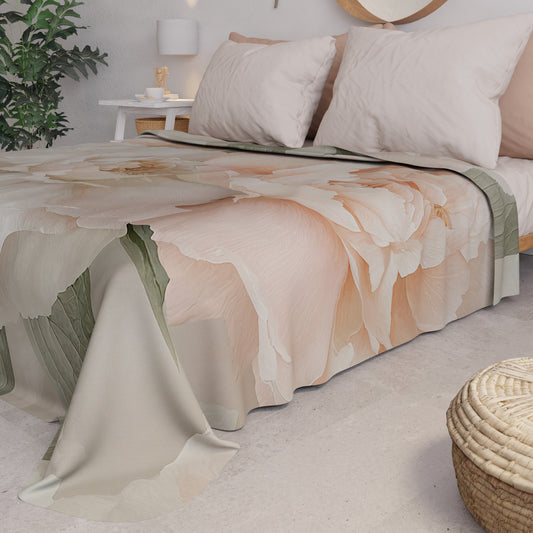 Couvre-lit d'été, Couverture légère, Draps couvre-lit Floral F40