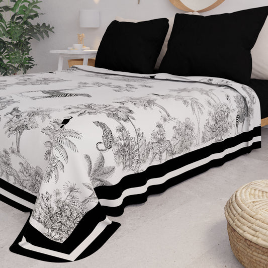Copriletto Estivo, Coperta Leggera, Lenzuola Copriletto, Animalier 02