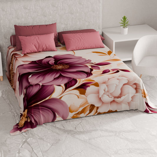 Drap housse pour canapé, couvre-lit, nappe et tout usage en microfibre | Motif Dalian