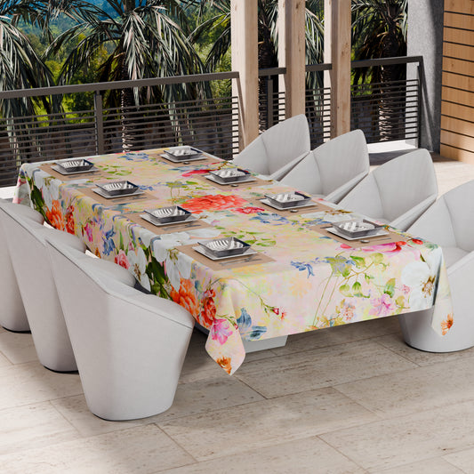 Telo Arredo Copridivano, Copriletto, Copritavolo e Copritutto in Microfibra | Fantasia Spring Colorful