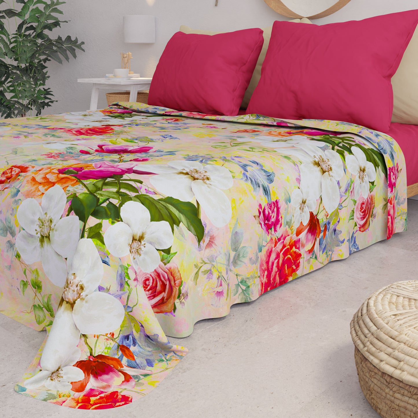 Copriletto Estivo, Coperta Leggera, Lenzuola Copriletto, Spring Colorful