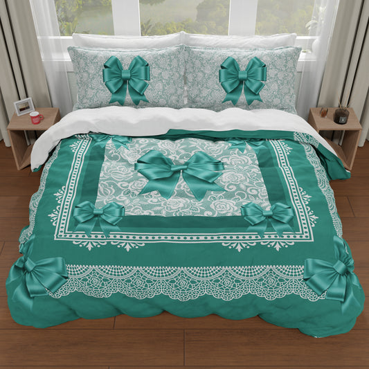 Housse de couette double, simple, une place et demie Noeud Outremer